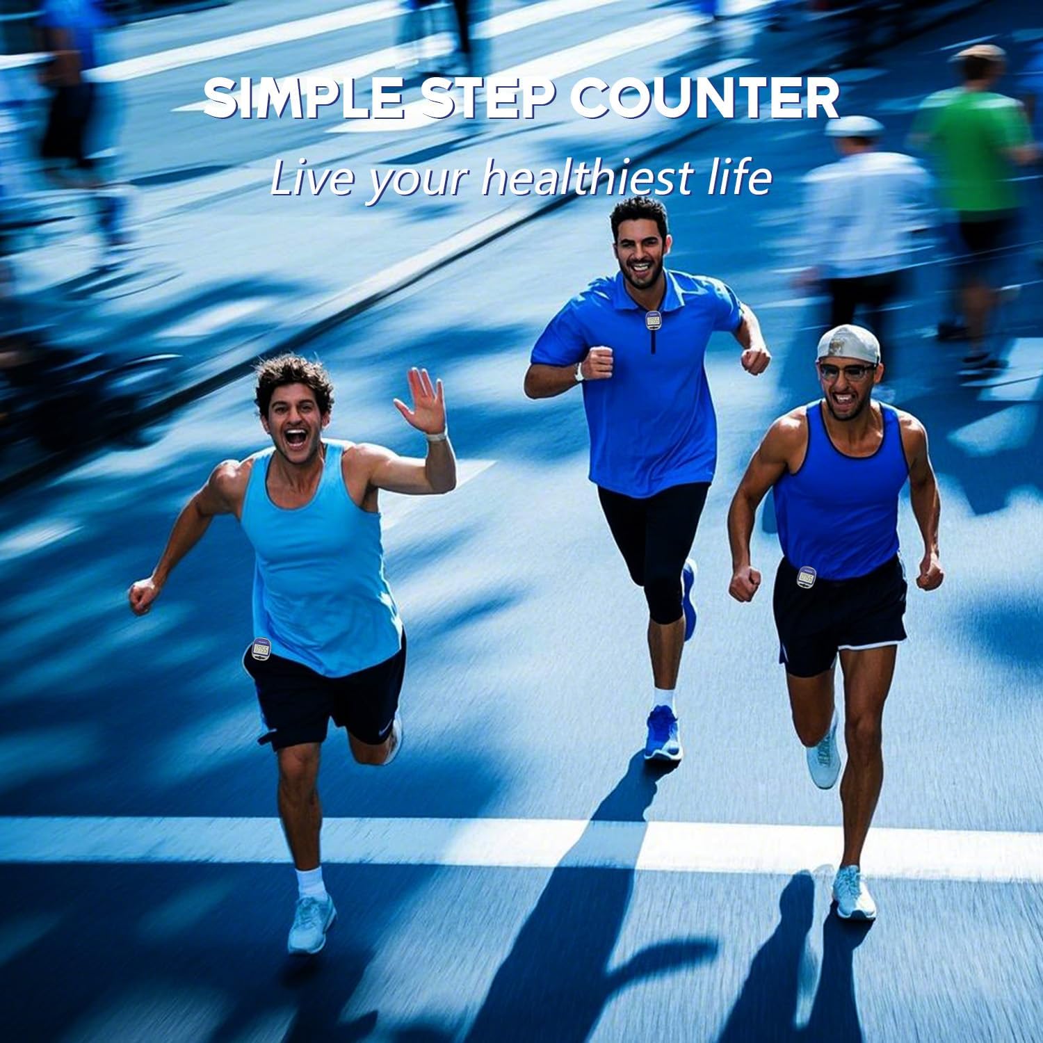 PINGKO Outdoor Multi-Function Portable Sport Pedometer Step/Distance/Calories/Counter - Image 9