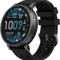 Amazfit Active Max Smart Watch, 1.5" AMOLED Display, GPS, iOS/Android | 48mm, 25-Day Battery, GPS, Water-Resistant, 4GB Storage, Offline Maps, 170+ Sport Modes, Heart Rate & Sleep Fitness Tracker