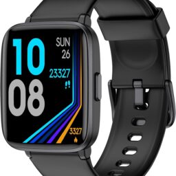 Fitness Tracker Watch with Heart Rate, Activity Tracker, Pedometer Watch | Step Counter, Heart Rate Monitor, Sleep Monitor, Alarm Clock, Stopwatch, Fitness Tracker, IP68 Waterproof Smart Watches